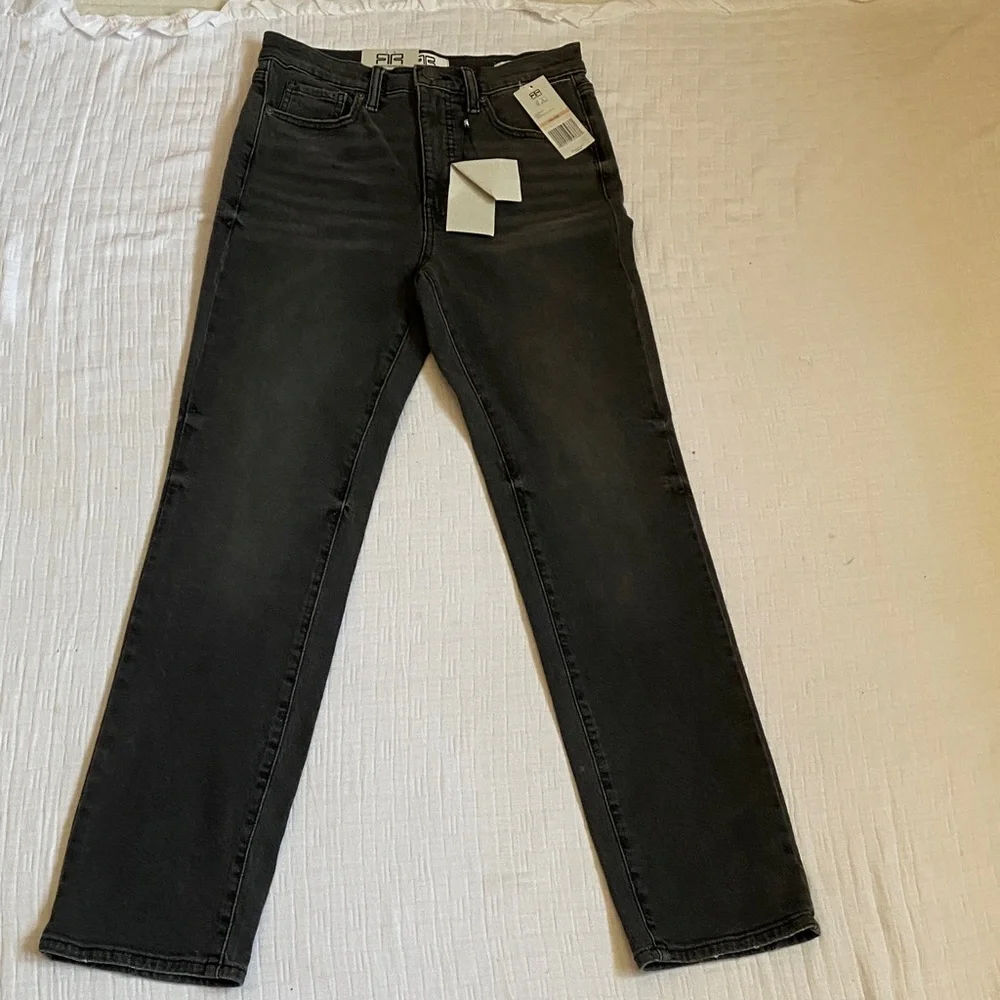 ROBERTO RODRÍGUEZ  Women's Straight-Leg Black Jeans